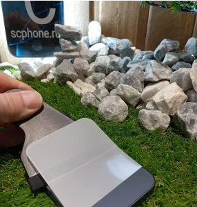 Защитная плёнка на экран Poco M2 глянцевая гидрогелевая SCPhone