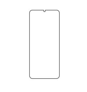 Бронеплёнка на экран Samsung Galaxy A31 матовая полиуретановая стандарт