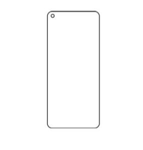 Бронеплёнка на экран Samsung Galaxy A21 матовая полиуретановая стандарт