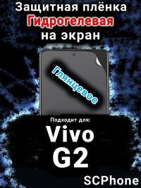 Защитная плёнка на экран смартфона для Vivo G2 глянцевая гидрогелевая SCPhone