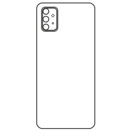 Бронеплёнка на заднюю крышку Samsung Galaxy A71 5G матовая полиуретановая стандарт